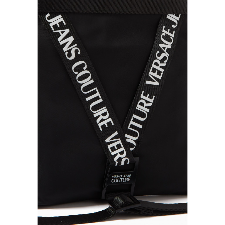 Versace Jeans Couture - Logo V Webbing Messenger Bag in Nylon
