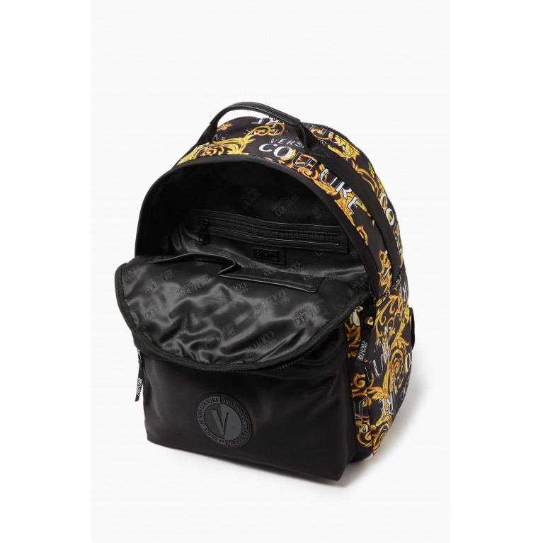 Versace Jeans Couture - Couture Letter Logo Backpack in Nylon Gold