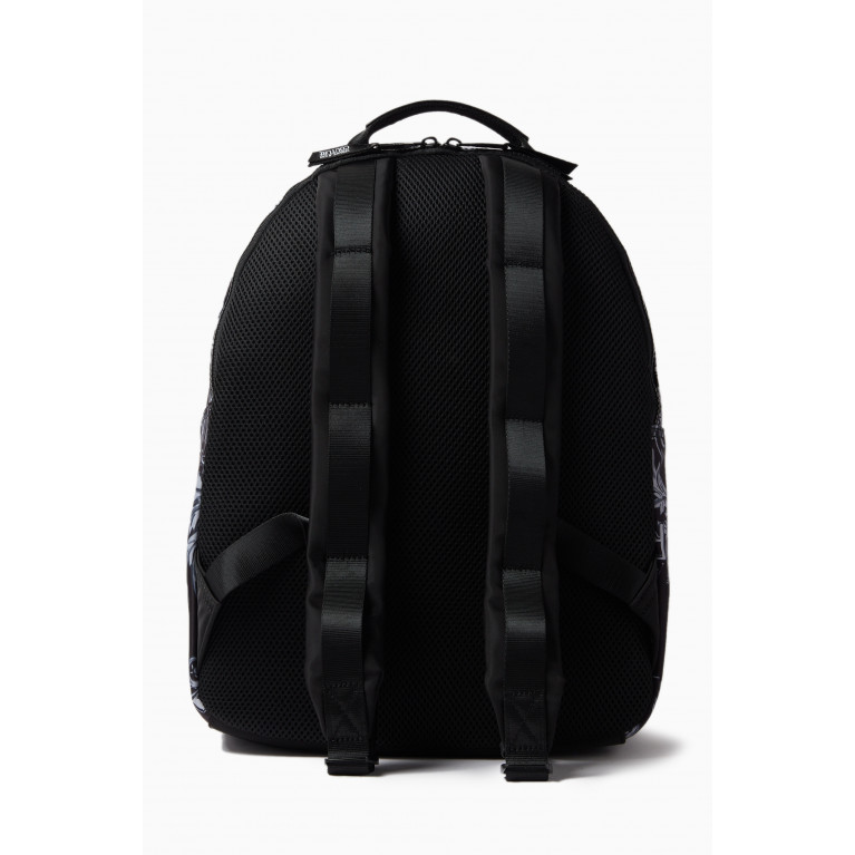 Versace Jeans Couture - Couture Letter Logo Backpack in Nylon Grey