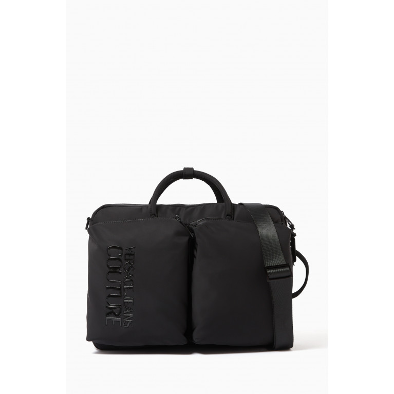 Versace Jeans Couture - Couture Logo Briefcase Backpack in Nylon