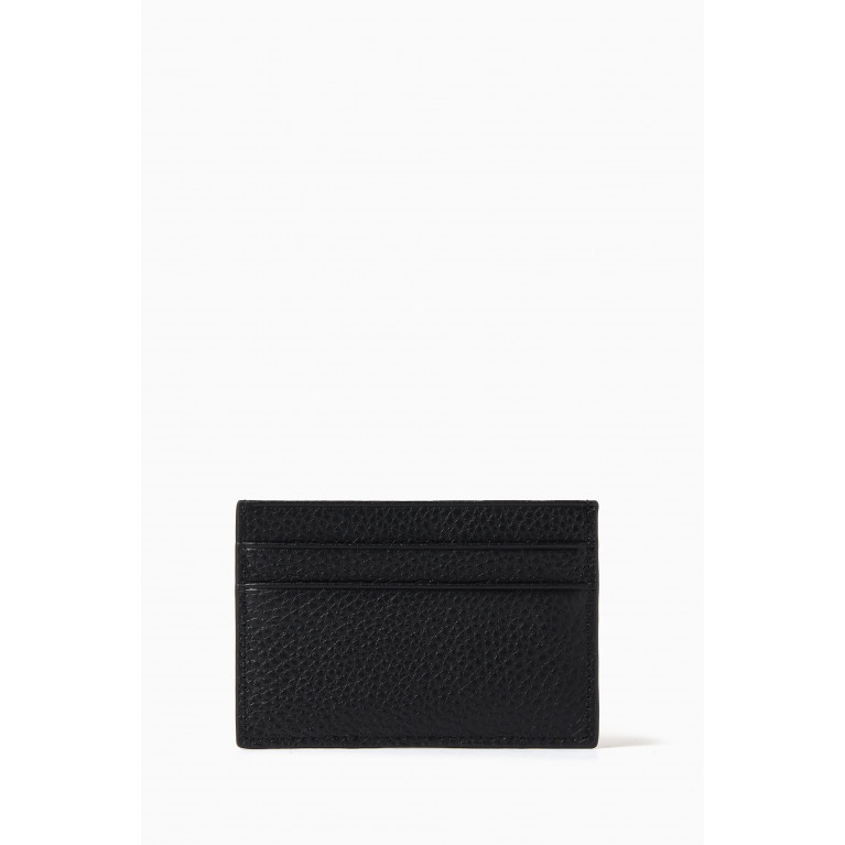 Versace Jeans Couture - Letter Logo Hardware Card Holder in Leather