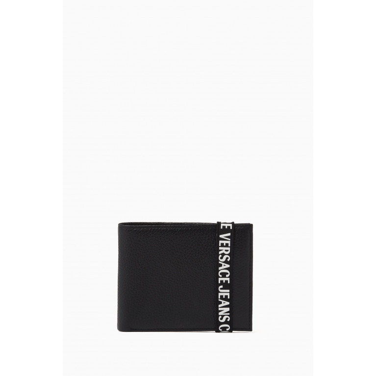 Versace Jeans Couture - Logo Band Bi-fold Wallet in Leather
