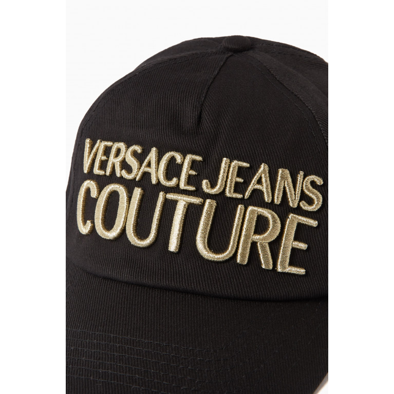 Versace Jeans Couture - Letter Logo Baseball Cap in Cotton