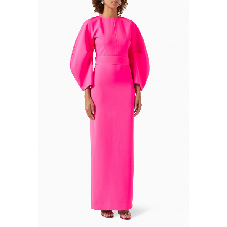 Solace London - Allegra Maxi Dress Pink