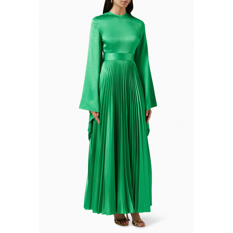 Solace London - Sage Maxi Dress Green