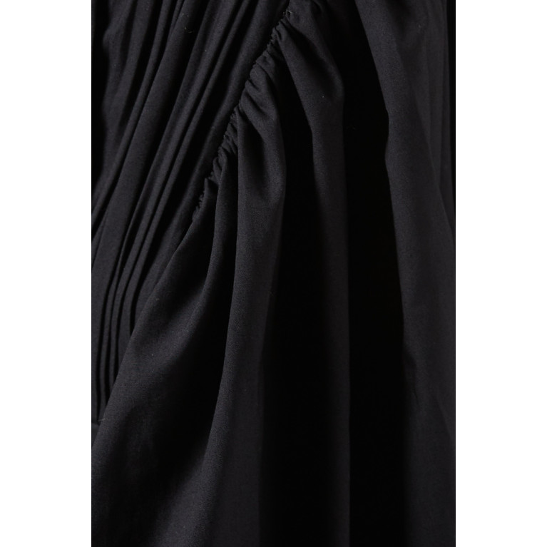 Ulla Johnson - Alessa Midi Dress in Poplin Black