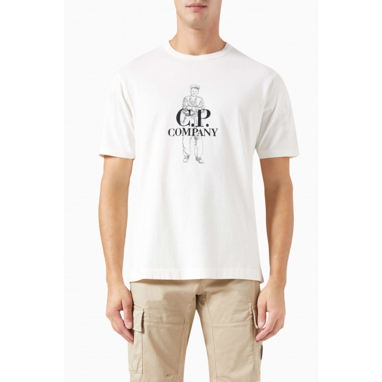 C.P. Company - 1020 British Sailor T-shirt in Cotton-jersey