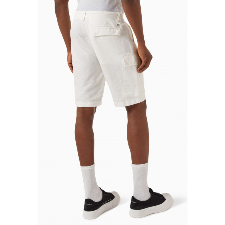 C.P. Company - Cargo Shorts in Cotton Blend
