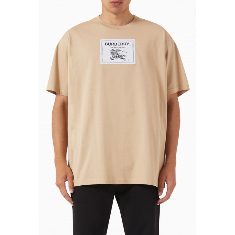 Burberry - Roundwood T-Shirt in Cotton Stretch