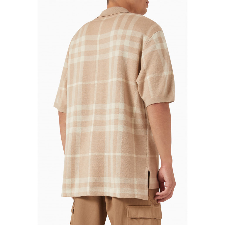 Burberry - Wellman Polo Shirt in Wool