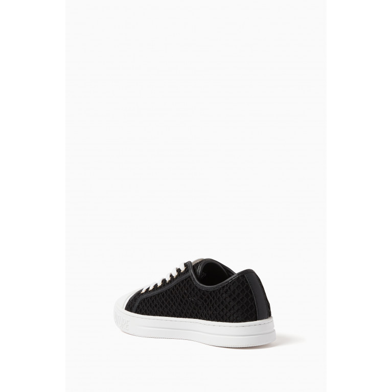 Versace Jeans Couture - Low-top Sneakers in Mesh Black