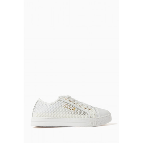 Versace Jeans Couture - Low-top Sneakers in Mesh White
