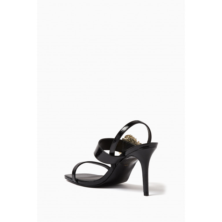 Versace Jeans Couture - Baroque Emily Sandals in Faux Leather