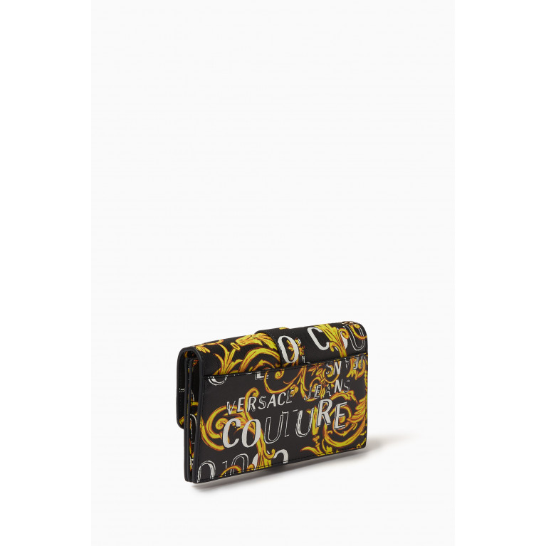 Versace Jeans Couture - Logo Couture 1 Chain Wallet in Saffiano Leather