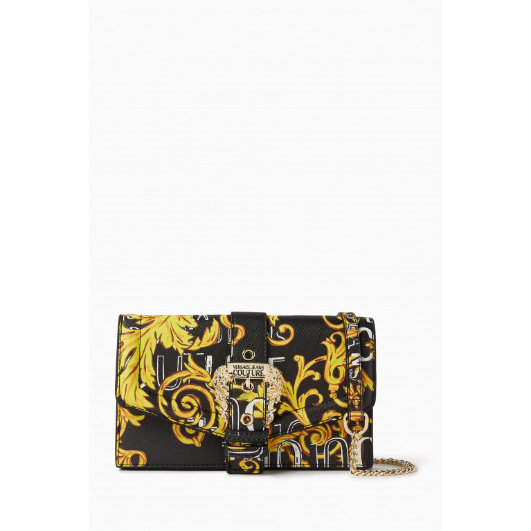 Versace Jeans Couture - Logo Couture 1 Chain Wallet in Saffiano Leather