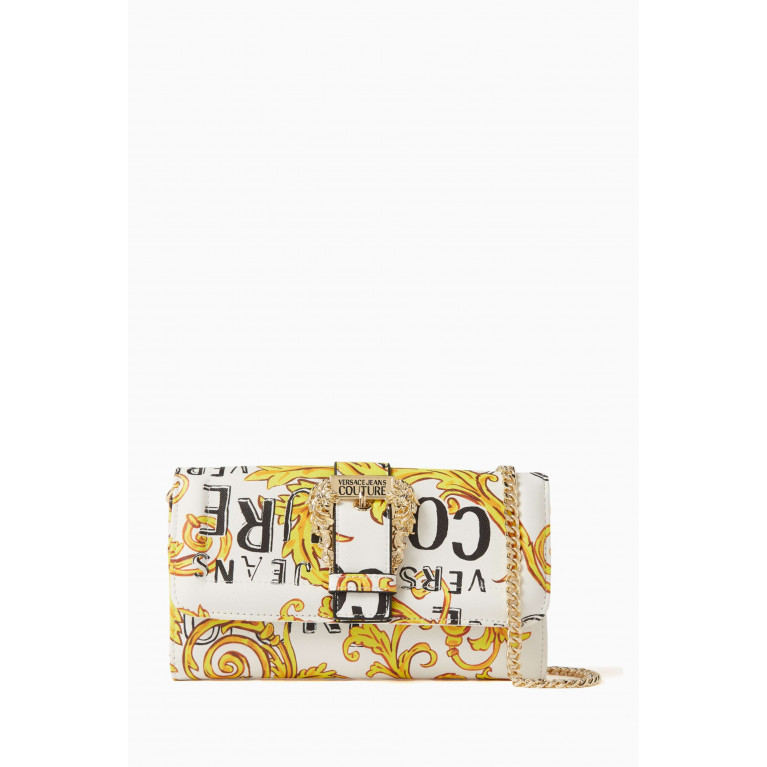 Versace Jeans Couture - Couture 1 Chain Wallet in Saffiano Leather