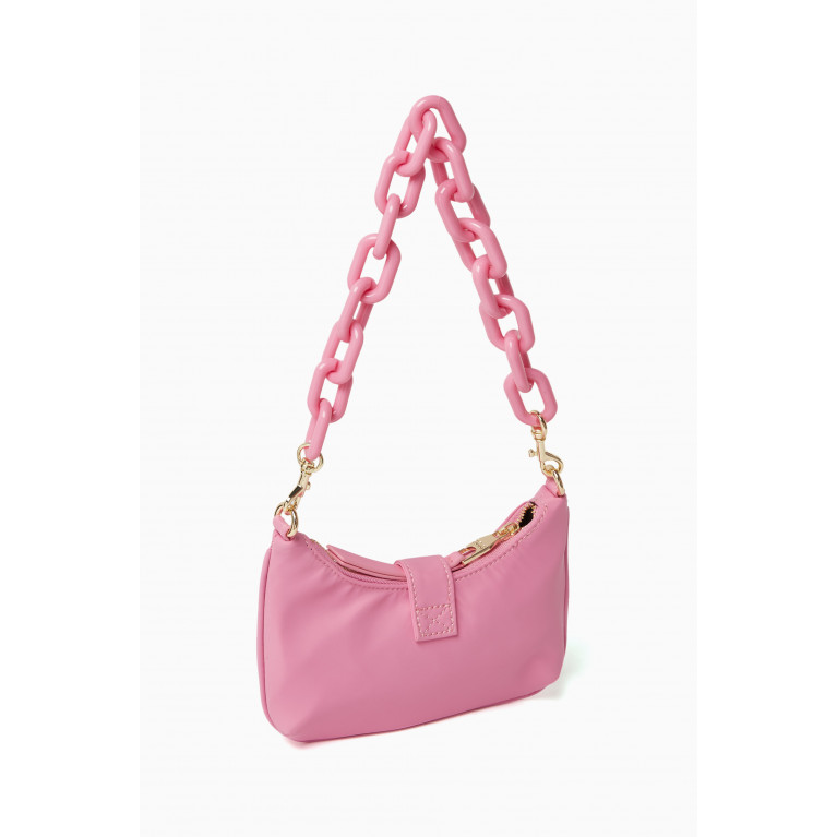 Versace Jeans Couture - Small Couture 01 Crossbody Bag in Nylon Pink