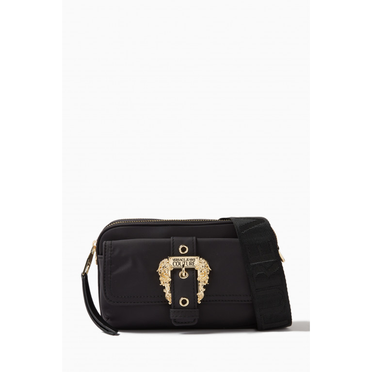 Versace Jeans Couture - Small Couture 01 Crossbody Bag in Nylon Black