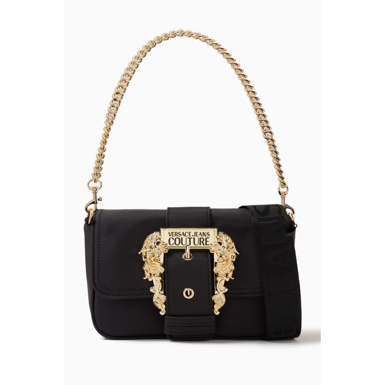 Versace Jeans Couture - Small Couture 01 Crossbody Bag in Nylon Black