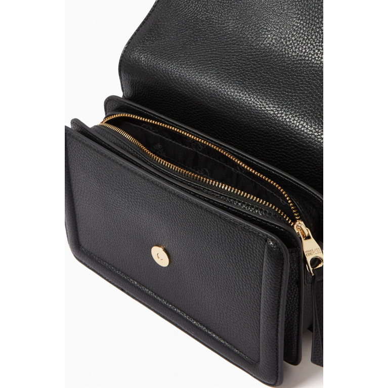 Versace Jeans Couture - Medium Couture 01 Shoulder Bag in Polyurethane Black