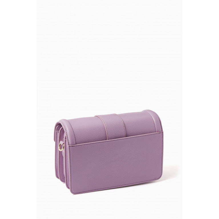 Versace Jeans Couture - Medium Couture 01 Shoulder Bag in Polyurethane Purple