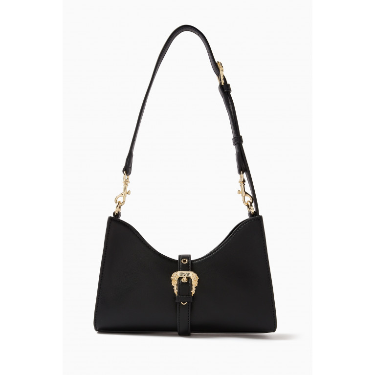 Versace Jeans Couture - Small Couture 01 Shoulder Bag in Faux Leather Black