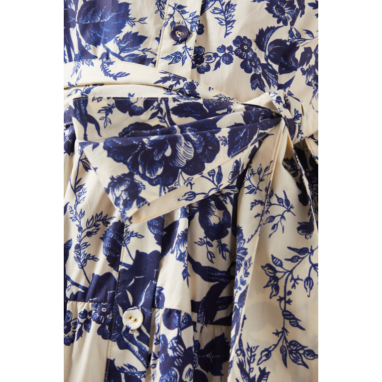 Cara Cara - Adriana Tiered Maxi Dress in Cotton-poplin