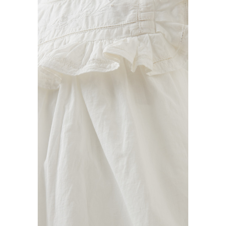 Bonpoint - Ciara Ruffled Dress in Cotton