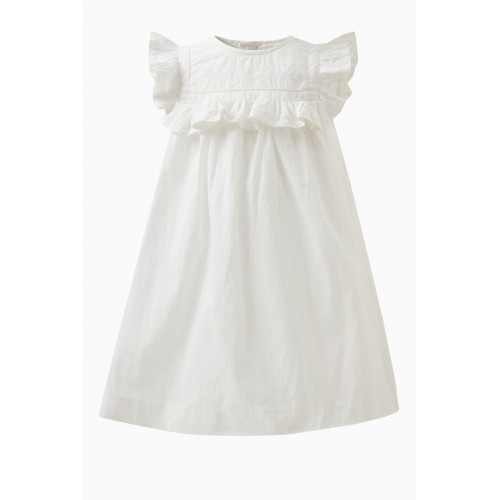 Bonpoint - Ciara Ruffled Dress in Cotton