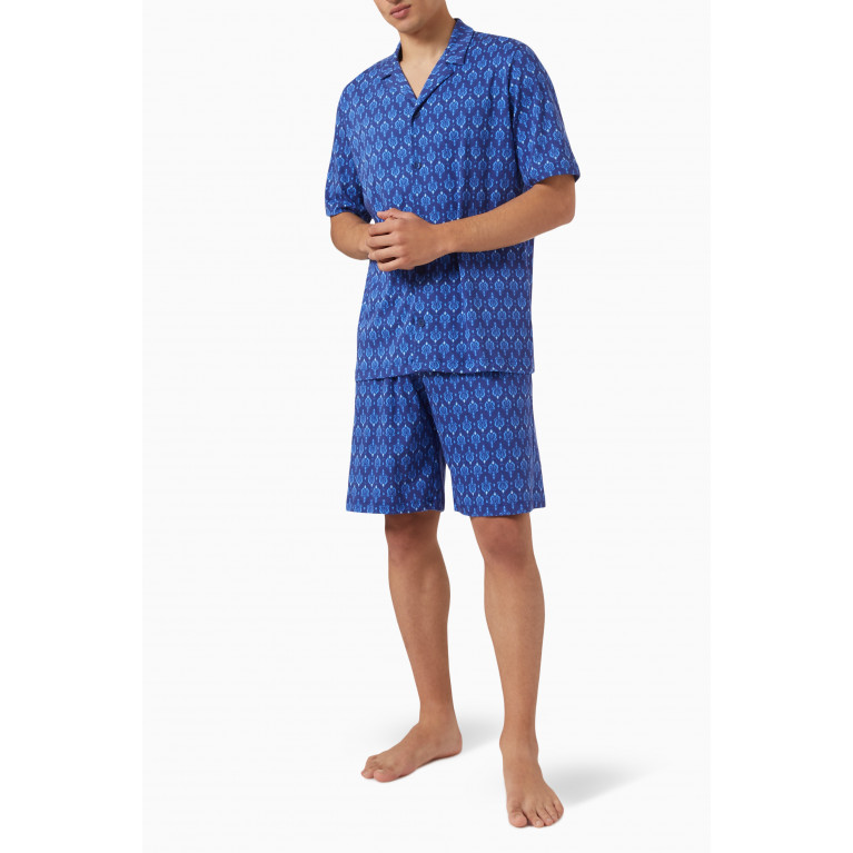 Hanro - Night & Day Cotton Shorts Pajama Set in Cotton