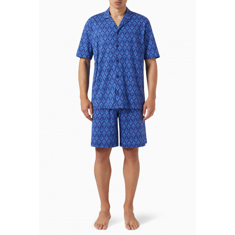 Hanro - Night & Day Cotton Shorts Pajama Set in Cotton