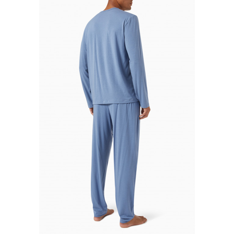 Hanro - Smart Sleep Pants Pyjama Set in Lyocell-blend