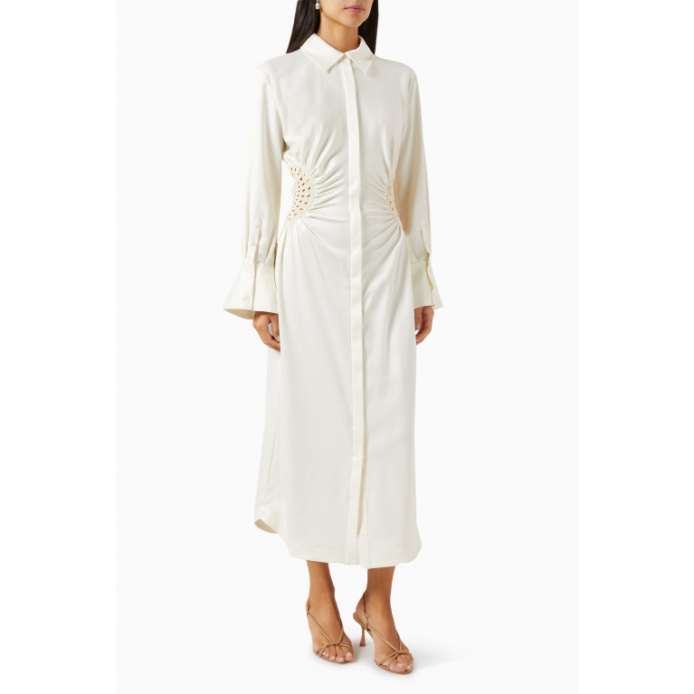 Simkhai - Rhoda Shirt Dress in Cotton Blend