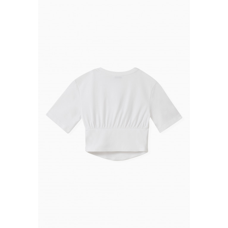 Dolce & Gabbana - Logo-badge T-shirt in Cotton