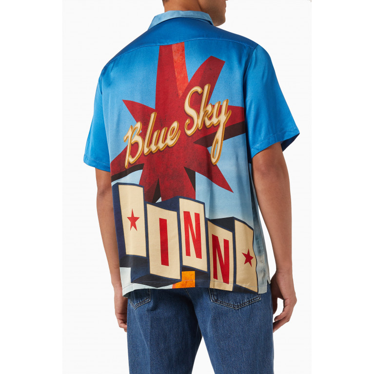 Blue Sky Inn - Sign Shirt in Viscose