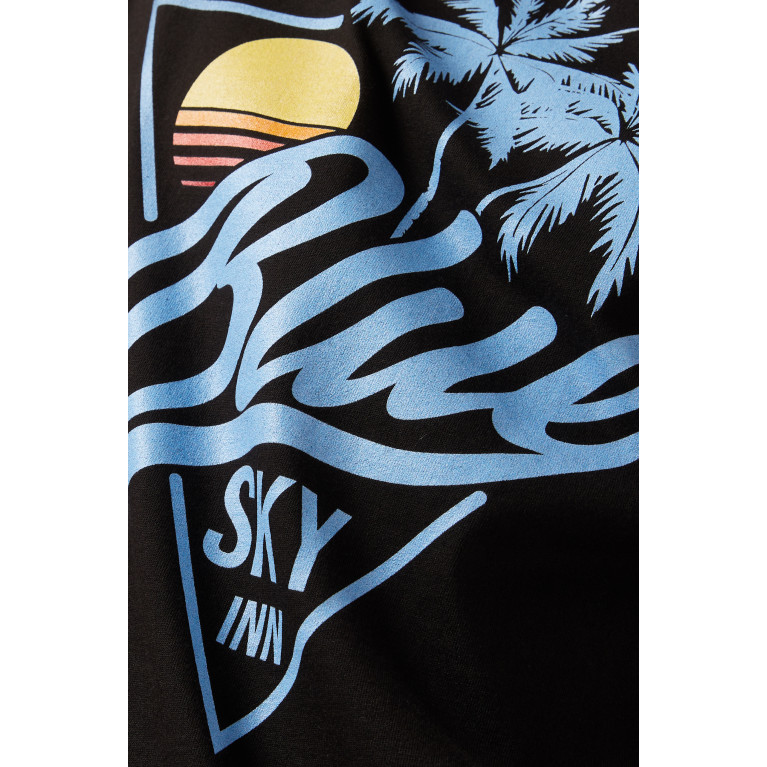 Blue Sky Inn - Sunset Logo T-shirt in Cotton Jersey