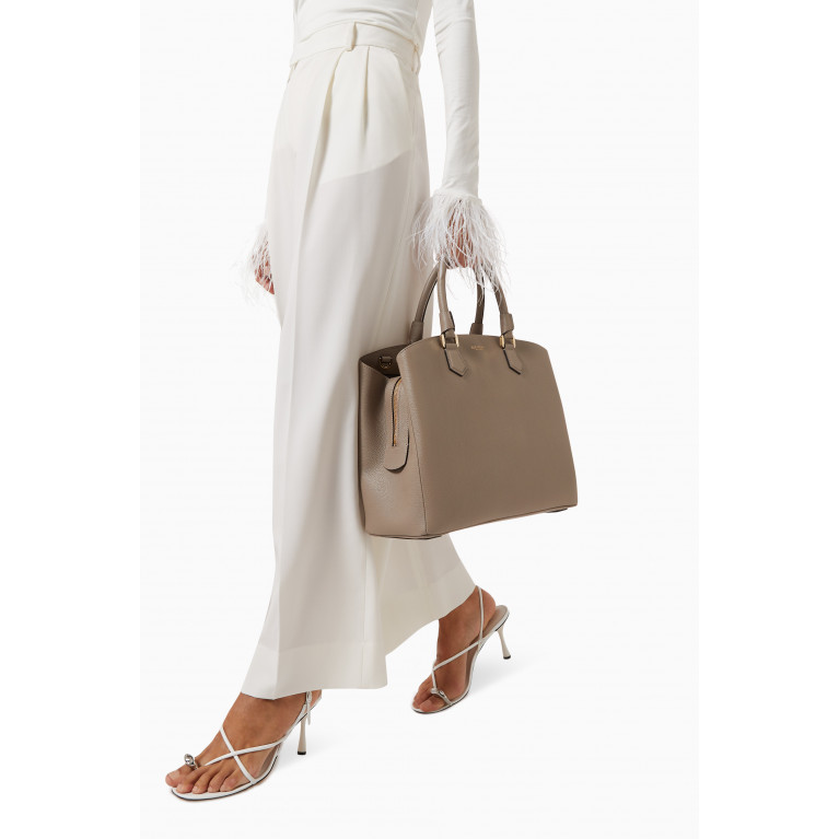 Serapian - Luna Handbag in Rugiada Leather