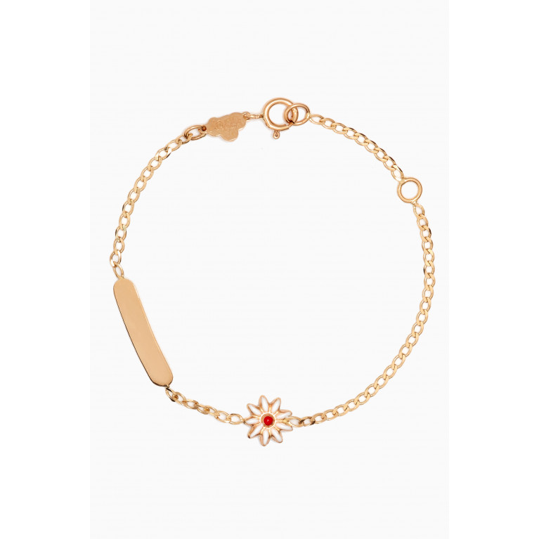 Baby Fitaihi - The Flower Bracelet in 18kt Yellow Gold