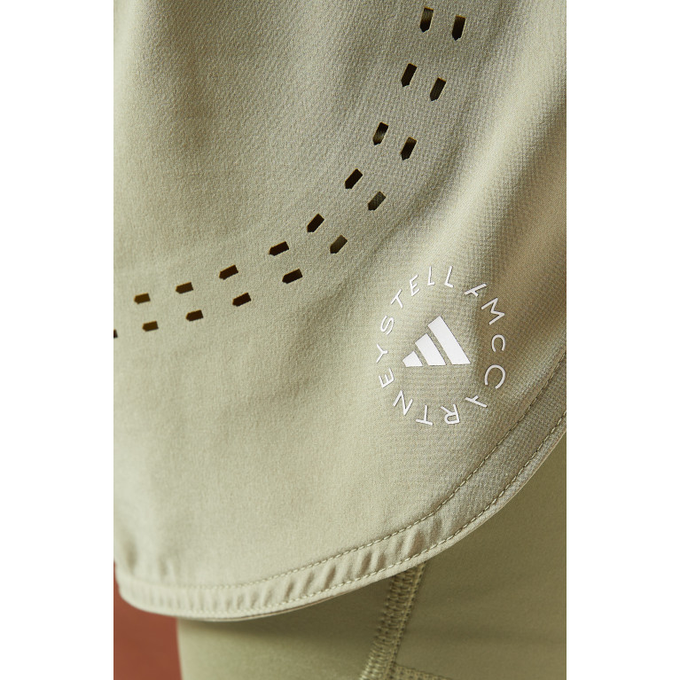 Adidas - x Stella McCartney True Purpose Two-in-one training shorts in Recycled Stretch-fabric