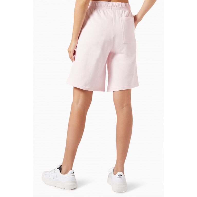 Adidas - x Stella McCartney Logo Print Shorts in Organic Cotton