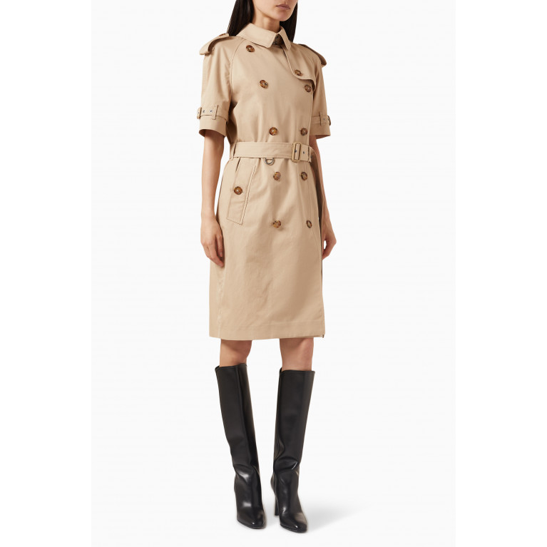 Burberry - Belted Coat in Cotton