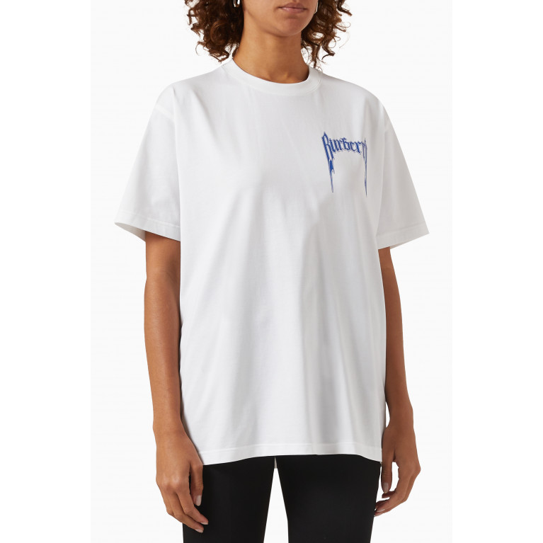 Burberry - Carrick Logo-print T-shirt in Organic Cotton-jersey