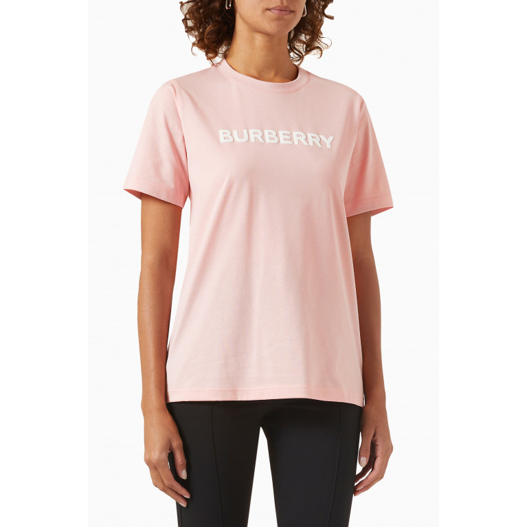 Burberry - Margot Logo-print T-shirt in Organic Cotton-jersey