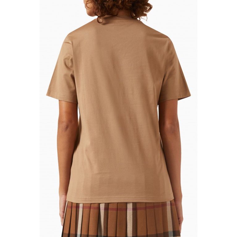 Burberry - Margot Prorsum Label T-shirt in Organic Cotton-jersey