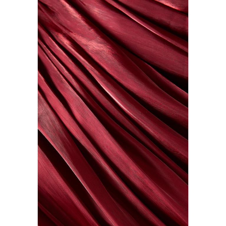 NASS - Draped Dress Red