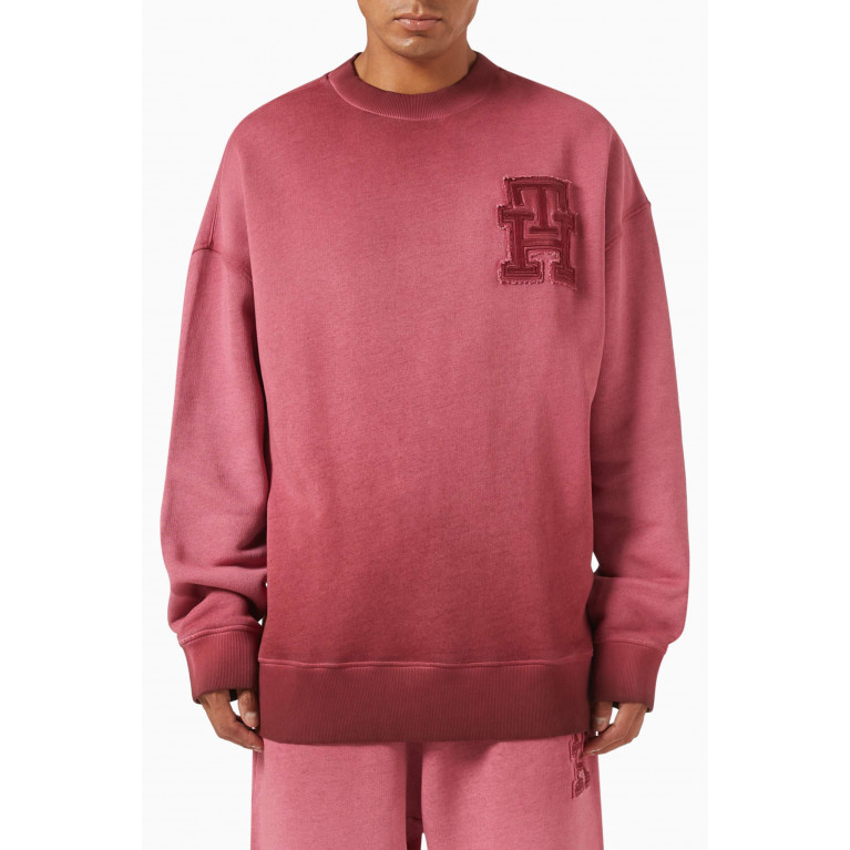 Tommy Hilfiger - Garment Dyed Sweatshirt in Cotton