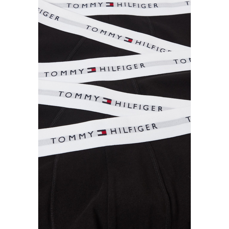 Tommy Hilfiger - Essential Logo Trunks in Cotton Stretch Jersey, Set of 5