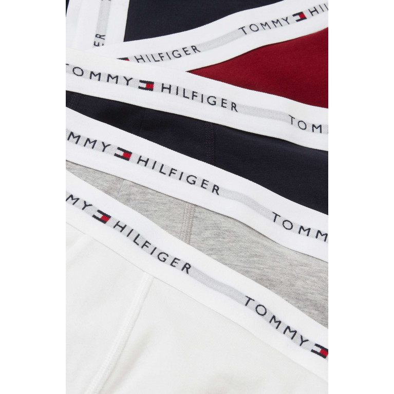 Tommy Hilfiger - Essential Repeat Logo Trunks in Stretch-cotton, Set of 5 Multicolour