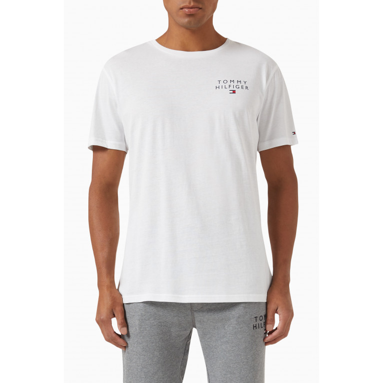 Tommy Hilfiger - Logo Lounge T-shirt in Cotton Jersey