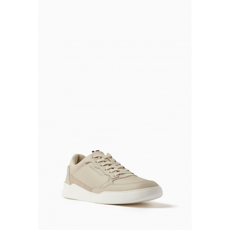 Tommy Hilfiger - Elevated Tonal Low-top Sneakers in Leather